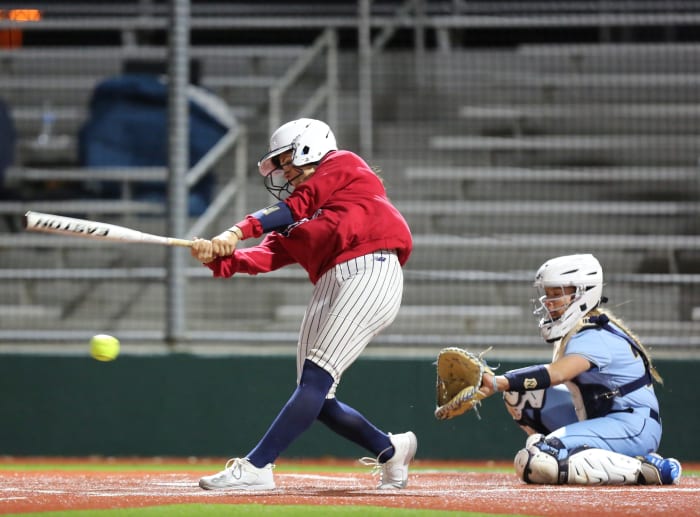 Montgomery Lake Creek Allen Texas softball Allen Tournament 022323 Brian McLean 8